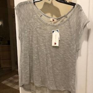 SHIMMERY SILVER TOP